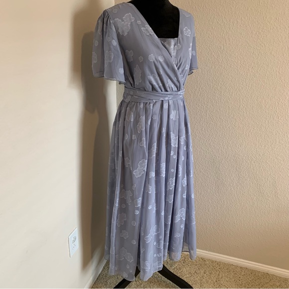 Baltic Born Light Blue Floral Dress - Picture 2 of 10